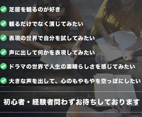 現役俳優が教える演劇レッスンを行います 舞台での「声」や「動き」の基礎について知ることができます イメージ2
