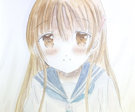 透明水彩であたたかなアイコン描きます /優しいふんわりしたイラスト制作します イメージ2