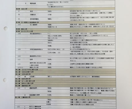 『6-1【刑法】構成要件、定義まとめ』～超実践レジュメを販売します～ イメージ1