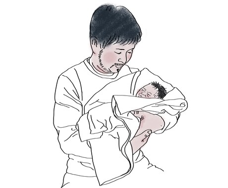 写真をもとに絵本風のイラスト作成ます イメージ1