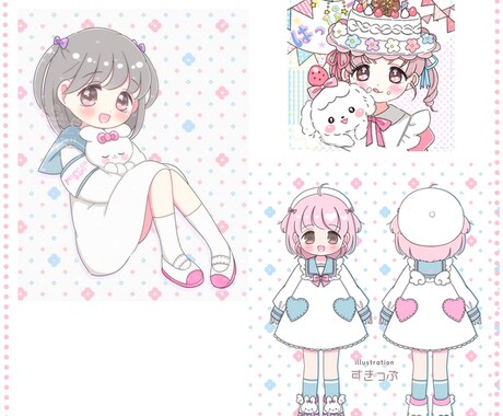 1枚イラスト描きます かわいい女の子ならおまかせください!! イメージ2