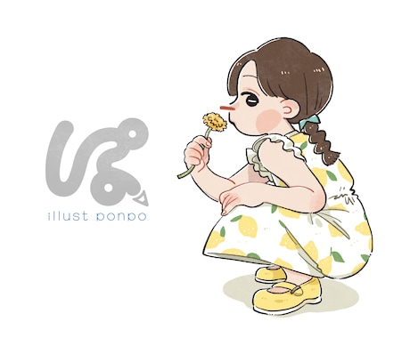 ほんわかPOP！やさしいタッチのイラストを描きます ◎商用利用OK　オリジナリティのある目を引くイラスト！ イメージ1