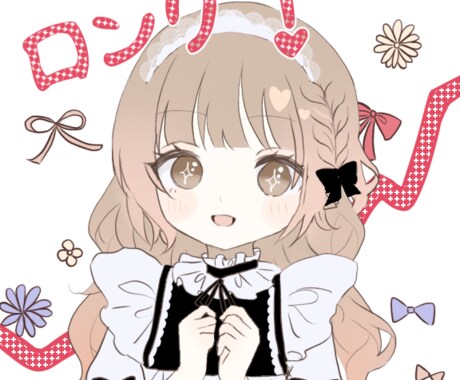8個の女性ミニキャラLINEスタンプ作ります ゆるふわ可愛い、あなただけのLINEスタンプお作りします！ イメージ1