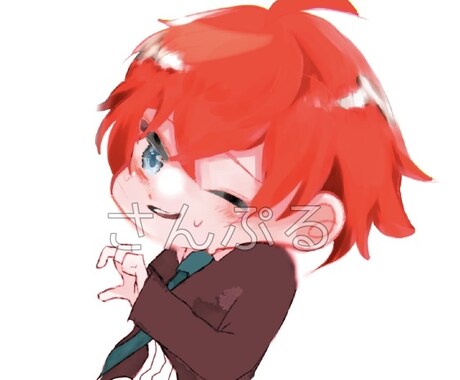ふわふわとしたデフォルメ調のイラスト描きます ♡雰囲気の柔らかいフワフワした可愛いイラストを描きます！ イメージ1