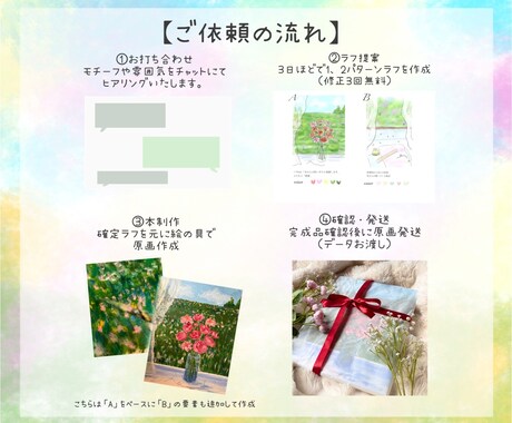 モニター募集　癒しの印象派風アートを描きます 優しい色彩で、心がふわっとゆるむ一枚を。 イメージ2