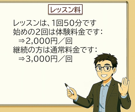 中学数学のオンラインレッスンをします お客様の「わからない」に、真摯に寄り添い、解決します！ イメージ2