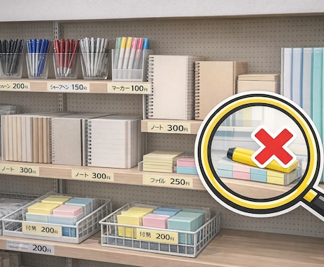 売れてない原因、見えてますか？売り場を診断します 売り場を分析し、売れている理由と改善ポイントを明確にします。 イメージ2