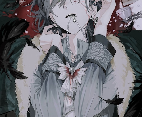 目を惹く美しいイラストを制作します サムネ、MV、アイコン、観賞用など イメージ1