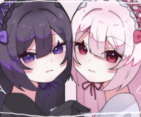 SNSで使用できる！かわいい絵描きます アイコンでも動画内でも使用可能！ イメージ1