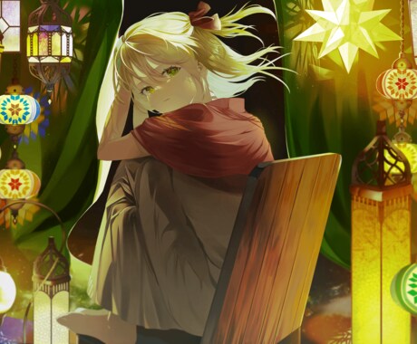 歌ってみたのイラストや1枚絵をお描きいたします 目を惹くあなただけのイラストをご提供いたします！ イメージ2