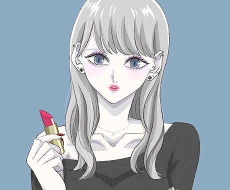 イラスト/アイコンお描きします オシャレな女の子のイラストをイメージに合わせて仕上げます！ イメージ2