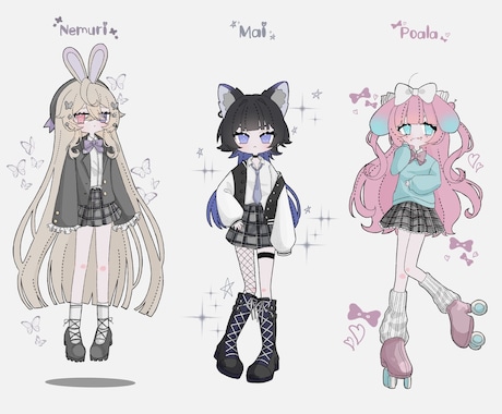 修正無限･即納可能！ゆるかわいいイラストを描きます SNSや動画などで使用することができます！ イメージ1