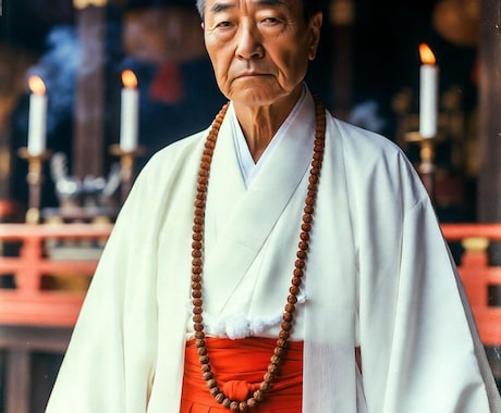 本業の最高位祈祷師が実際に祈祷し願いが成就します 【初回割引】願いを不可視障壁除去法で叶えよう イメージ1