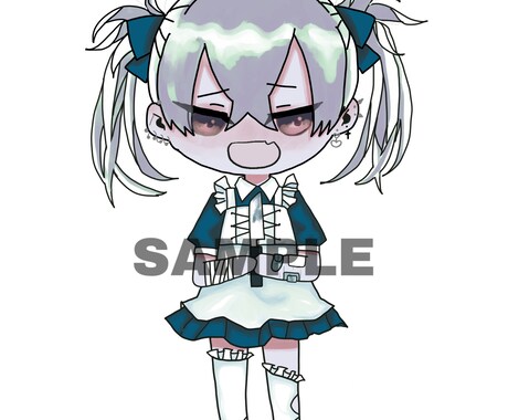 デフォルメアイコンをお作り致します デフォルメ、ちびキャラを描きます イメージ1