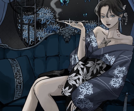 ご希望のイラストを作成します 配信背景、アイコン、CDジャケなどに！ イメージ2