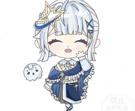 オリジナルキャラクター制作のお手伝い致します 設定からラフ画・SDキャラクター制作まで幅広く行います イメージ2