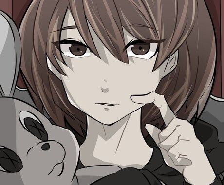 SNS等のアイコンお描きします 自分専用のアイコンが欲しい方へオススメ！ イメージ2