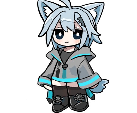可愛いSDイラスト描きます 彩度高めの可愛いイラストを描きます イメージ1