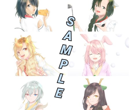 SNSアイコンやヘッダーイラストを制作致します イメージ1