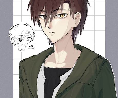 漫画 キャラデザ 一枚絵(サムネ絵)制作いたします イメージ1