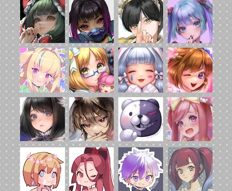 アイコン、またはヘッダー描きます イメージ1