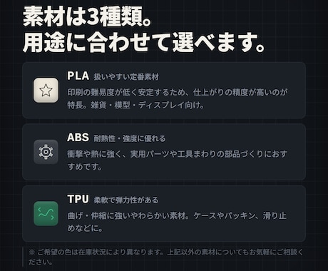 安く！早く！3Dプリント印刷代行を承ります 格安で3Dモデルの造形をしたい方必見！3D印刷代行サービス イメージ2