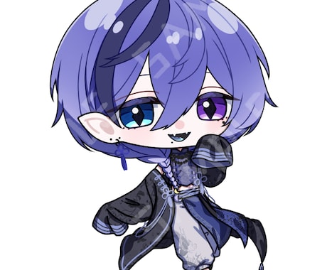 デフォルメキャラ制作いたします ご希望に合わせて等身変更可能です！ イメージ2