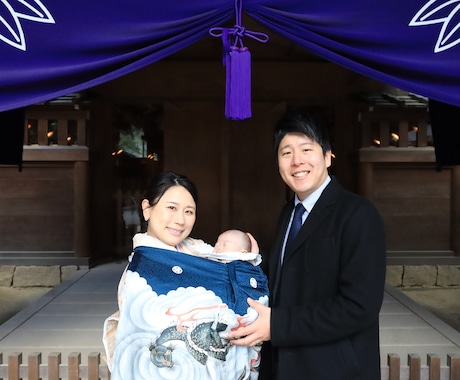 愛知県でのお宮参り、七五三の出張写真撮影を承ります 全カット納品！大手写真撮影受託会社契約カメラマンが撮影！ イメージ1