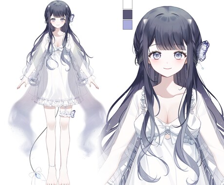 Live2D illust パーツ分けます オリジナルのキャラクターをより魅力的に/デザインも可能です! イメージ2