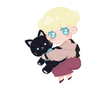 あなただけのゆるかわイラストをお描きます SNSアイコン・配信・グッズ・プレゼントなどに！ イメージ2