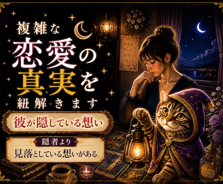 不倫・婚外恋愛・複雑愛のお悩みを鑑定します お相手の本音、アドバイスなど鑑定します。 イメージ1