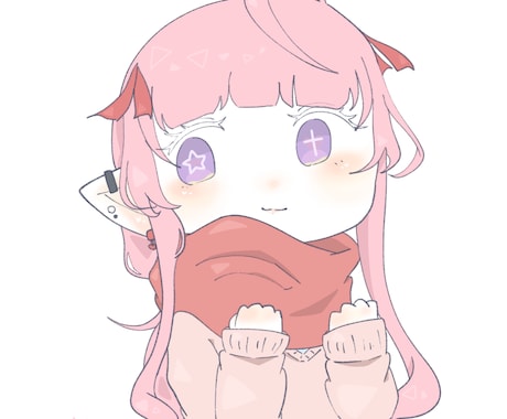 簡単なアイコン用イラストを描きます ミニキャラ顔アップのアイコンを承っております。 イメージ1