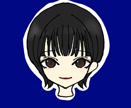 ただ1つの似顔絵お描きします 自分に似たイラストをSNSのアイコンにしたい方 イメージ2