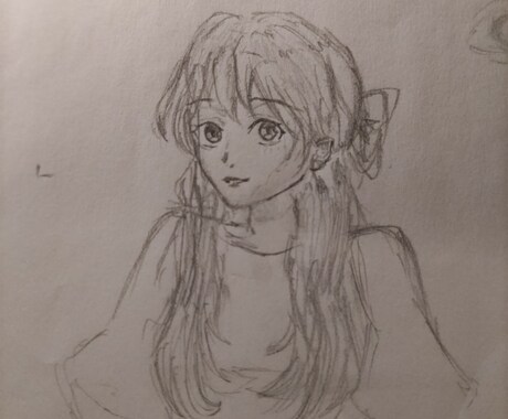 あなただけの女の子イラストを提案します あなたのイメージを女の子の上半身のイラストで表現！ イメージ1