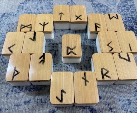 不思議と、名前が好きになる鑑定をします ローマ字をルーン文字に置き換えると才能や潜在能力がわかります イメージ1