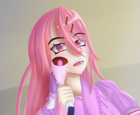あなただけの可愛いアイコンを描きます オリジナルキャラクターをあなたのアイコンにしませんか？ イメージ1