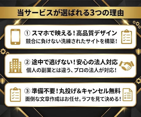 飲食店・サロン等のお洒落な店舗HP作ります 【残り3枠】集客力はデザインで決まる。 イメージ2