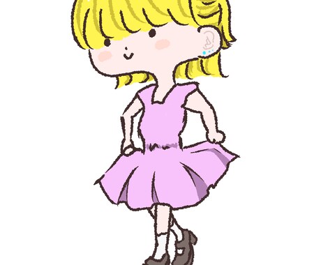 ゆるふわイラスト描きます 可愛らしいゆるふわ系イラストです！ イメージ2