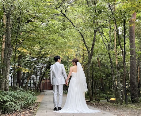 最高の結婚式を！結婚式の動画制作します ドローン映像を駆使し、おしゃれなムービーを制作します！ イメージ1