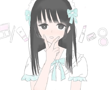 商用利用OK☆かわいいアイコン作成します SNSアイコンにぴったりなイラスト作成します イメージ1