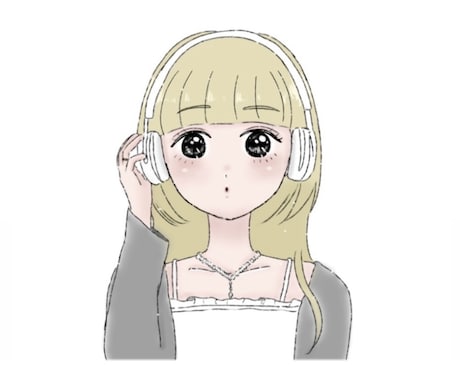 ゆるふわ・キラキラした女の子イラストを描きます イメージ1