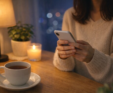 あなたの話し相手になります ただ誰かと話したい、聞いてほしい時に。 イメージ2