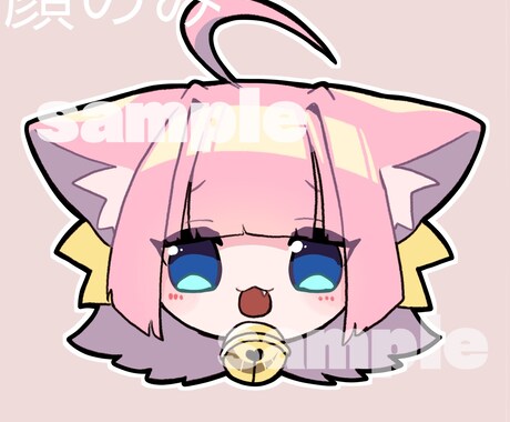 顔又は全身のデフォルメイラスト描きます ポーズ指定も大歓迎です!なんでもご相談ください! イメージ2