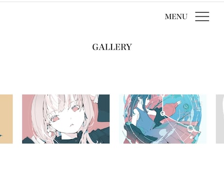 Vtuber、同人サークル、絵師のHPを作ります 活動者様の為のシンプルなPRサイトを作ります！ イメージ2