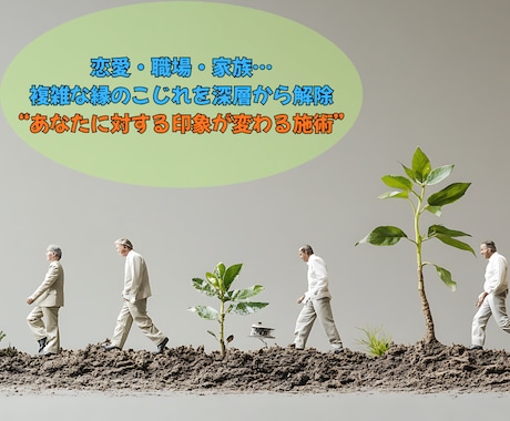 他人の潜在意識を遠隔気功で望む未来へ書き換えます 相手の心・態度・行動が変わらない“最後の壁”から突破します イメージ2