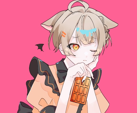 歌ってみたイラストお描きします 一枚絵の歌ってみたイラスト作成いたします。 イメージ2