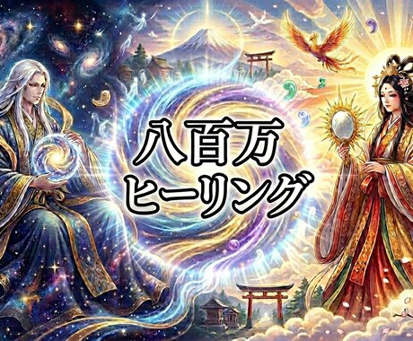 八百万ヒーリングします 八百万ヒーラー★あなたに今、必要な神様からのヒーリング★ イメージ1