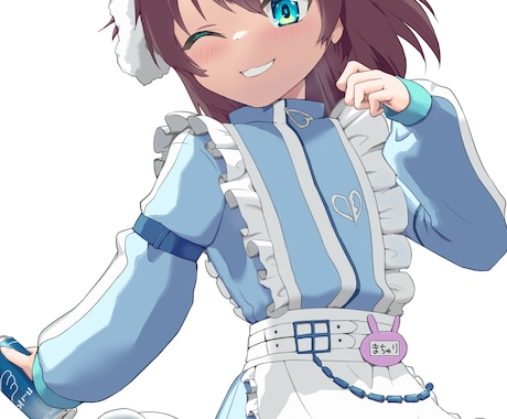 かわいらしい女性のイラストを描きます 配信サムネイルやグッズ用一枚絵、TRPGキャラ絵など！ イメージ1