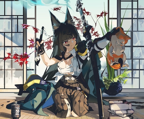 理想のイラストをお届けします 【Bプラン】キャラクター、背景、動画サムネイル等、高品質で イメージ2
