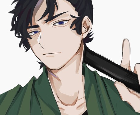かっこいいイラストを描きます アイコンや歌ってみたイラスト、立ち絵などを描きます！ イメージ2